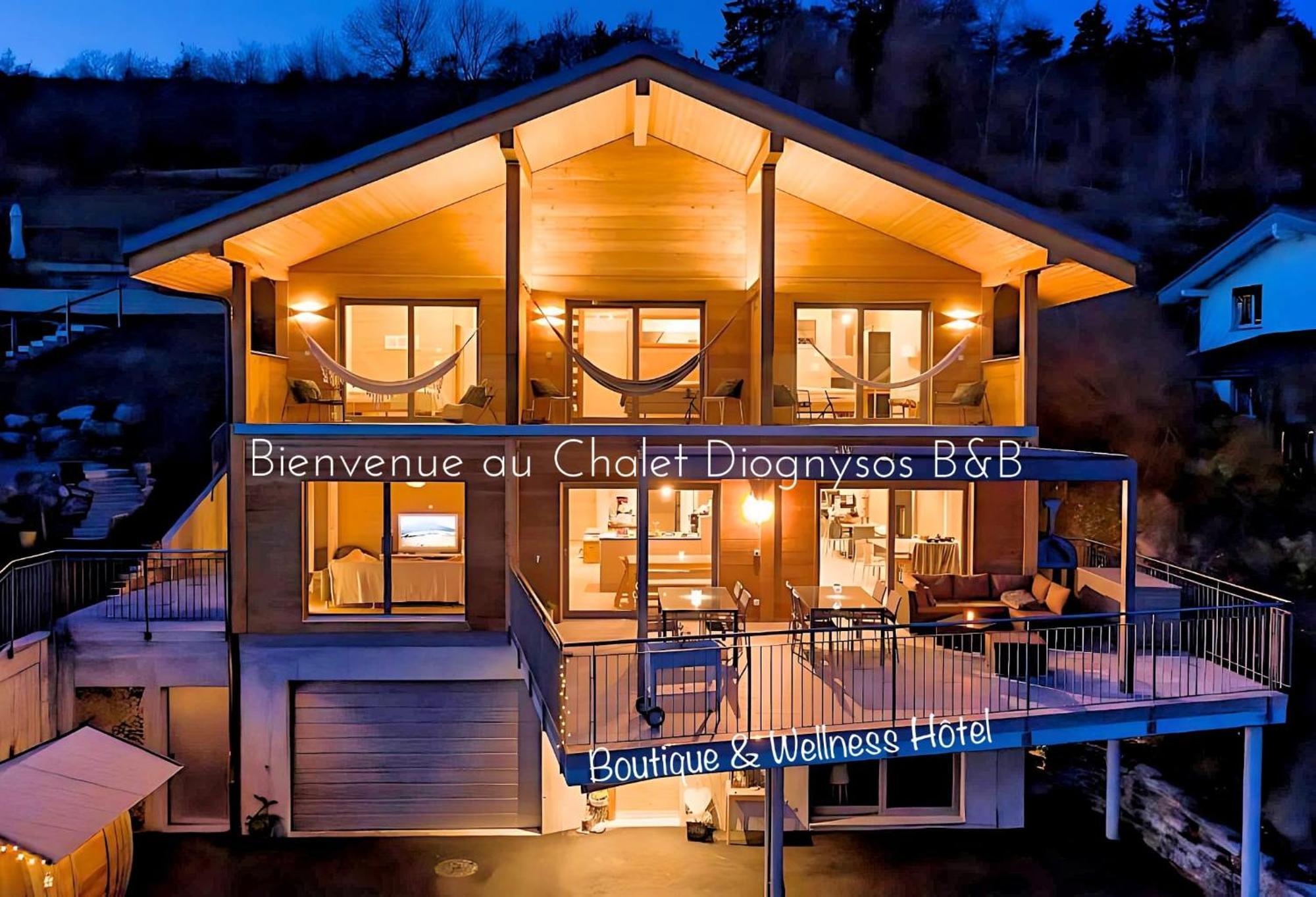 קראנס-מונטנה Chalet Diognysos B&B, Boutique Hotel & Wellness מראה חיצוני תמונה